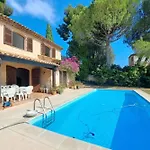 4 Bedroom With Pool Sea View Ac Parking - Benakey Ле-Канне